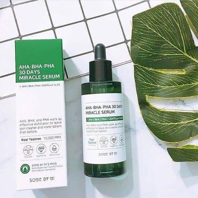 Сыворотка Лечащая Для Проблемной Кожи С Комплексом Кислот Some By Mi AHA-BHA-PHA 30 Days Miracle Serum 50ml