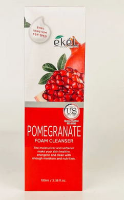 Пенка для умывания с экстрактом граната Ekel Foam Cleanser Pomegranate 100ml