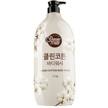 Гель для душу KeraSys Shower Mate Body Wash Natural Clean Cotton 1.2 kg