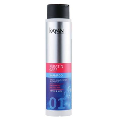 Шампунь для поврежденных и тусклых волос Kayan Professional Keratin Care Shampoo 400ml