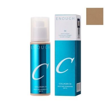 Тональний крем з потрійним колагеном ENOUGH COLLAGEN 3X Moisture Foundation SPF 15 #N35 100ml