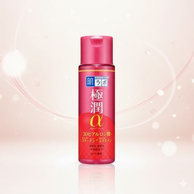 Антивіковий гіалуроновий ліфтинг лосьйон Hada Labo Gokujun Medicated Firming Lotion Bottle 170ml