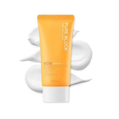 Крем Солнцезащитный Увлажняющий A'PIEU Pure Block Daily Sun Cream EX Light 50мл