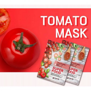 Тканинна маска для обличчя з екстрактом томату Eyenlip Super Food Mask Tomato 23ml