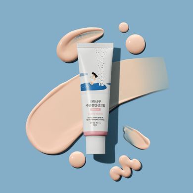 Тонуючий сонцезахисний крем з березовим соком ROUND LAB BIRCH JUICE MOISTURIZING TONE UP SUNSCREEN50