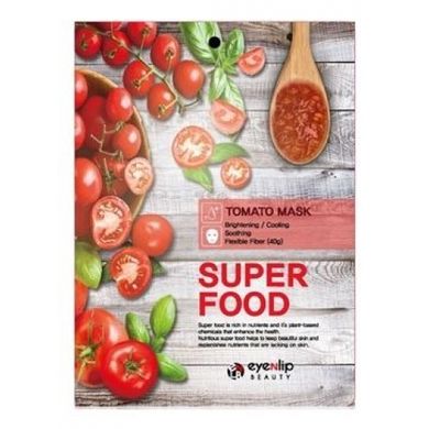 Тканинна маска для обличчя з екстрактом томату Eyenlip Super Food Mask Tomato 23ml