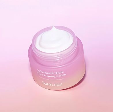 Крем для пружності шкіри з бакучіолом Farmstay Bakuchiol & Hydro Extra Firming Cream 100 мл