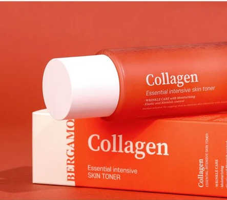 Тонер Bergamo Collagen Essential Intensive Skin Toner 210мл