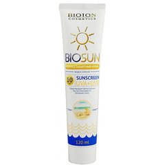 Сонцезахисний крем SPF 10 Bioton Cosmetics BioSun 120 мл