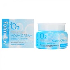 Зволожуючий крем кисневий з ніацинамідом FarmStay O2 Premium Aqua Cream 100ml