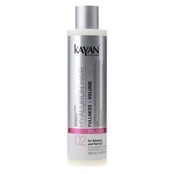 Бальзам для тонкого і позбавленого об'єму волосся Kayan Professional Hyaluron Hair Balsam 250ml