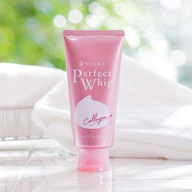 Пенка для очищения кожи лица Shiseido Senka Perfect Whip Collagen In A, 120 г