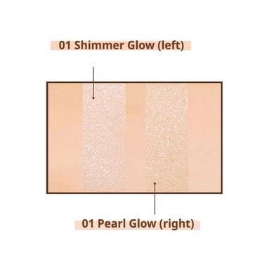 Палетка хайлайтерів для обличчя CLIO PRISM HIGHLIGHTER DUO 01 CREAM FIZZ