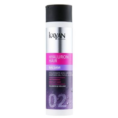 Бальзам для тонкого і позбавленого об'єму волосся Kayan Professional Hyaluron Hair Balsam 250ml