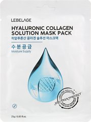 Тканинна маска для обличчя Lebelage Hyaluronic Collagen Solution Mask 23g