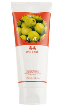 Пінка для вмивання HOLIKA DAILY FRESH OLIVE CLEANSING FOAM 150ml
