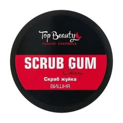 Cкраб жуйка для тіла з ароматом вишні Top Beauty Scrub Gum Cherry 250 мл