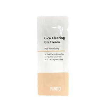 BB-крем із екстрактом центели азіатської Purito Cica Clearing BB Cream #15 Rose Ivory (Пробник)
