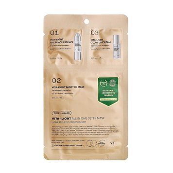 Увлажняющая маска для лица VT Cosmetics Reedle Shot Vita-Light All-In-One 3 Step Mask