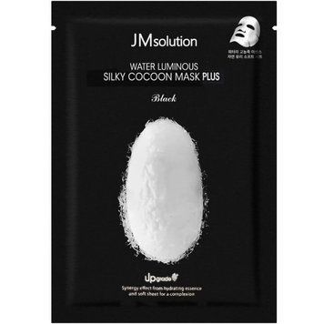 Тканинна маска для обличчя з чорним коконом JMSOLUTION WATER LUMINOUS SILKY COCOON MASK Black