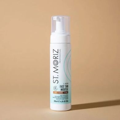 Автобронзант-Мус St.Moriz Fast Tan Mousse для экспресс загара 200 мл