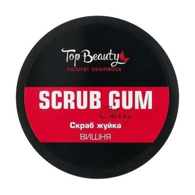 Cкраб жвачка для тела с ароматом вишни Top Beauty Scrub Gum Cherry 250 мл