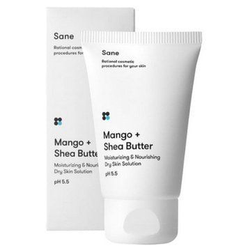 Крем для сухої шкіри обличчя з олією манго ши Sane Face Cream 40ml