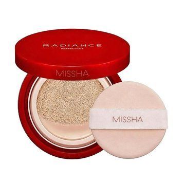 Ультрастійкий кушон Missha Radiance Perfect-Fit Cushion N Vanilla #21 SPF 50+ PA+++ 15g