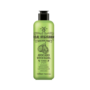 Тонер для лица FORTHESKIN SUPER FOOD REAL VEGIFARM WICH HAZEL TONER-Avocado 280ml