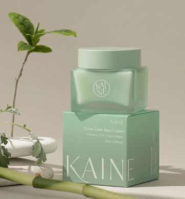 Мягкий увлажняющий крем с успокаивающим действием KAINE Green Calm Aqua Cream 70 ml