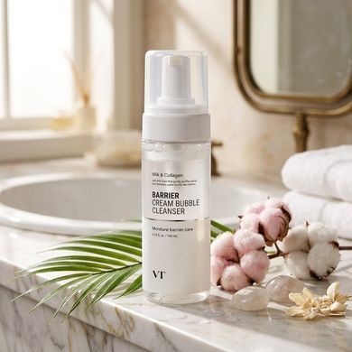Крем для очищения VT Barrier Cream Bubble Cleanser 140ml