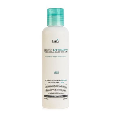 Професійний Кератиновий Безсульфатний Шампунь Lador Keratin LPP Shampoo 150ml