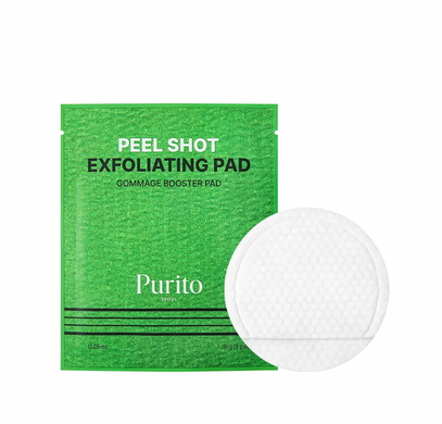 Відлущувальні педи для обличчя Purito Peel Shot Exfoliating Pad, 8 шт