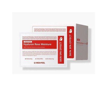 Ампульная омолаживающая маска с розой Medi-Peel Hyaluron Rose Moisture Ampoule Mask 1шт