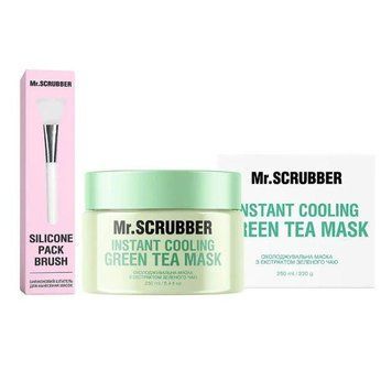 Охлаждающая маска для лица с экстрактом зеленого чая Mr.SCRUBBER Instant Cooling Green Tea Mas