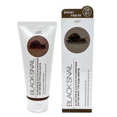 Пілінг-гель Jigott Premium Facial Black Snail Peeling Gel 180ml