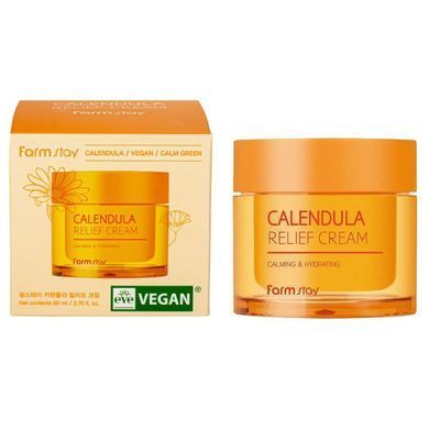 Крем для обличчя з календулою FarmStay Calendula Relief Cream 80ml