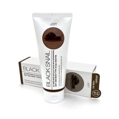 Пілінг-гель Jigott Premium Facial Black Snail Peeling Gel 180ml