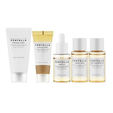 Набор средств с мадагаскарской центеллой Skin1004 Madagascar Centella Travel Kit 5шт