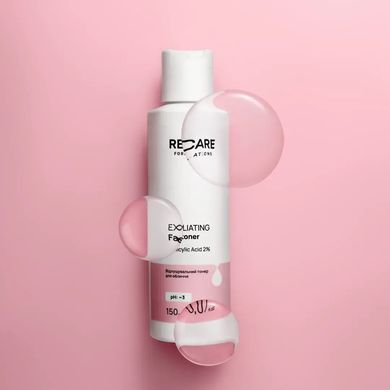 Відлущувальний тонер для обличчя Exfoliating Face Toner RE.CARE 150 мл