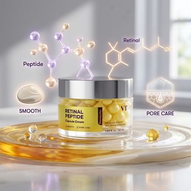 Капсульний крем VT Retinal Peptide Capsule Cream 50ml