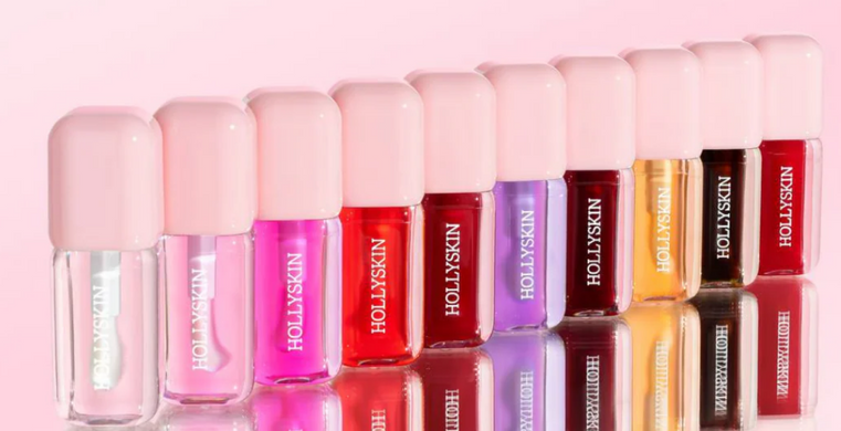 Увлажняющее масло для губ Hollyskin So Lips. Peptide Lip Oil 007. Rosy Gleam 4 мл
