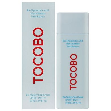 Легкий солнцезащитный крем для лица с увлажняющим эффектом Tocobo Bio Watery Sun Cream SPF50 PA 50ml