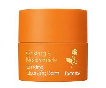 Очищувальний бальзам з женьшенем та ніацинамідом Farmstay Ginseng & Niacinamide Grinding Cleansing Balm 50 мл