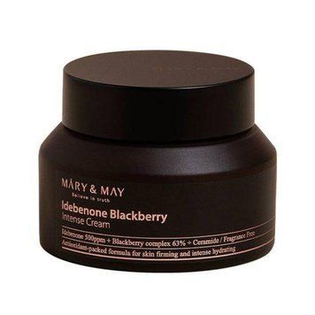 Крем для лица с идебеноном Mary & May Idebenone + Blackberry