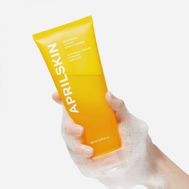 Гель для вмивання з екстрактом календули April Skin Calendula Low-Ph Foam Cleanser 200ml
