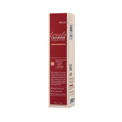 Крем для зони навколо очей Bergamo BERGAMO TRIPLE COLLAGEN FIRMING EYE CREAM 50ML