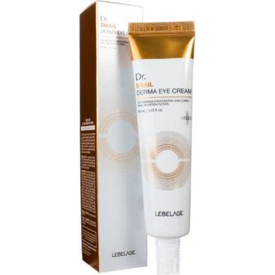 Крем для кожи вокруг глаз с муцином улитки Lebelage Dr. Snail Derma Eye Cream 40ml