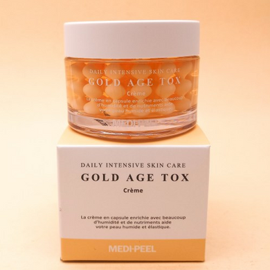 Крем для лица антивозрастной капсульный с экстрактом шелкопра MEDI-PEEL Gold Age Tox H8 Cream 50ml