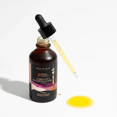 Сыворотка для лица антиоксидантная с идебеноном Mary & May Idebenone + Blackberry Complex Serum 80ml